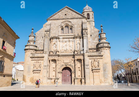 Savior Chapel (El Salvador), Ubeda, Jaen, Spain Stock Photo