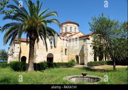 Exterior view of Aya Sofya mosque in Trabzon, Turkey. Stock Photo