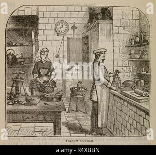 Tthe kitchen maid - French school of the 19th century - Ref.101449