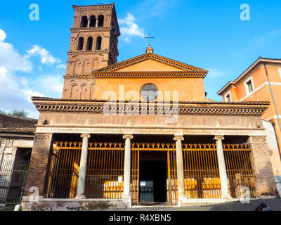 Church of San Giorgio in Velabro - Rome, Italy Stock Photo