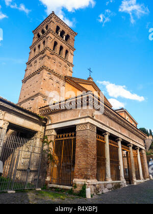 Church of San Giorgio in Velabro - Rome, Italy Stock Photo