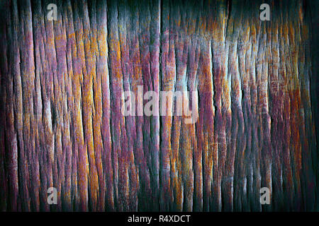 Old colored wood texture. Abstract background. Stock Photo