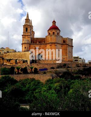 National Sanctuary of our Lady of Mellieha Stock Photo