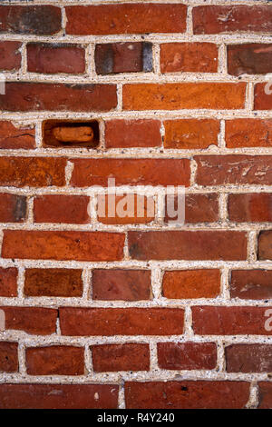 Red Brick Wall Texture  Backgound Stock Photo