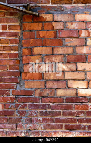 Red Brick Wall Texture  Backgound Stock Photo