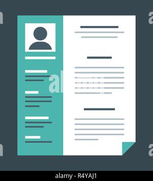 document design template minimalist resume cv