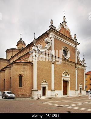 Church of St. Benedict in Ferrara. Italy Stock Photo