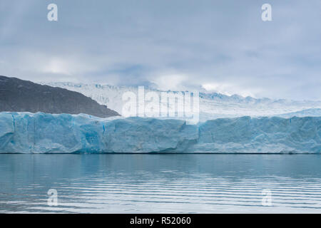 Grey Glacier at Torres del Paine National Park in Chile Stock Photo
