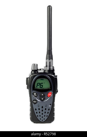walkie-talkie on a white background isolated Stock Photo