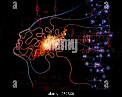 Machine Consciousness Metaphor Stock Photo
