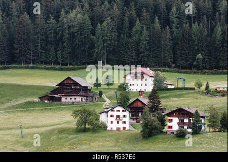 Ortisei in Val Gardena (Italy) Stock Photo