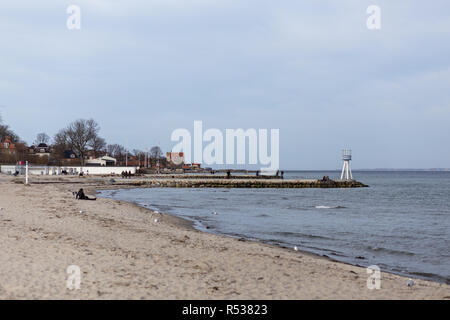 Bellevue Beach in Copenhagen, Denmark Stock Photo