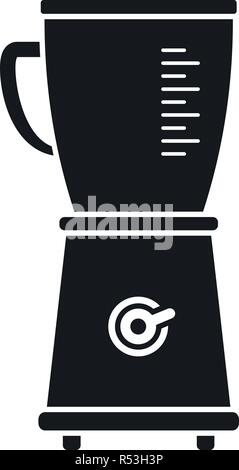 Food blender icon. Simple illustration of food blender vector icon for web design isolated on white background Stock Vector