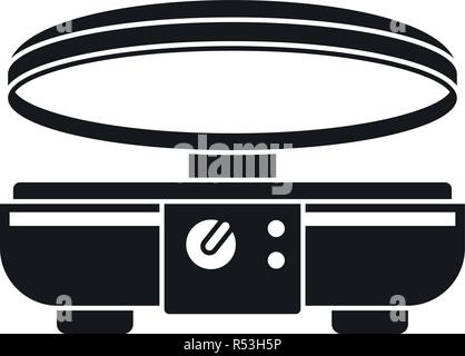 Modern waffle maker icon. Simple illustration of modern waffle maker vector icon for web design isolated on white background Stock Vector