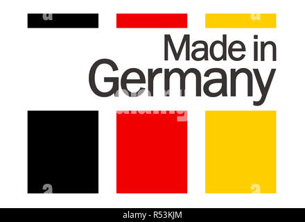 seal of quality made in germany Stock Photo