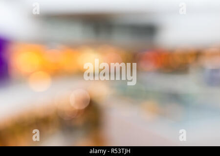 Abstract blur shopping mall for background Stock Photo