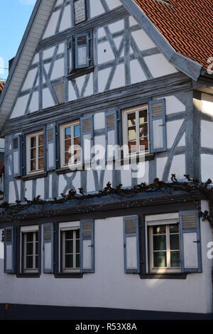half-timbered house kandel suedpfalz Stock Photo