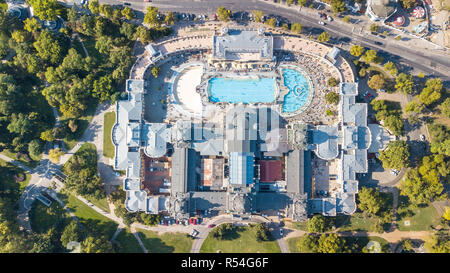 Széchenyi Thermal Bath or  Széchenyi Gyógyfürdő és Uszoda, Budapest, Hungary Stock Photo