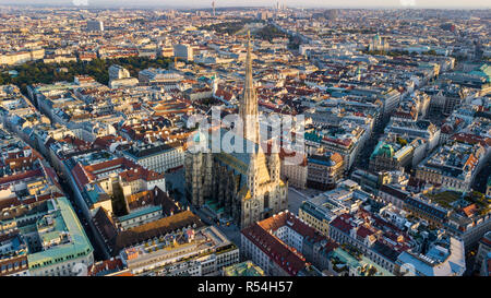 Stephansdom, or St Stephen's Cathedral, Innere Stadt, Old Town, Vienna, Austria Stock Photo