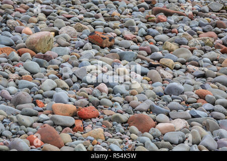 beach pebbles Stock Photo