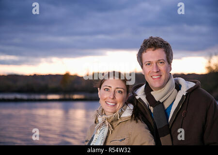 Portrait of a heterosexual couple Stock Photo