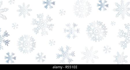 bright snowflake winter background vector illustration EPS10 Stock Vector