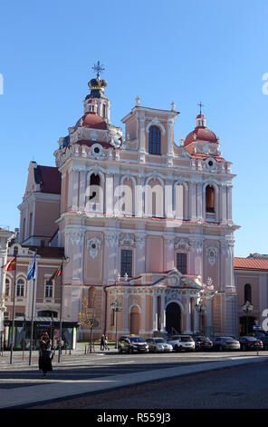 St Casimir Church in Vilnius Lithuania Europe Stock Photo