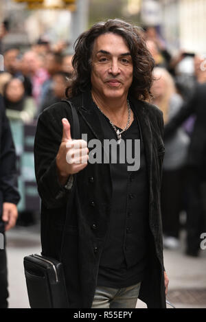 Paul Stanley of the band Kiss attends the Build Series to discuss their final 'End of the Road' world tour at Build Studio on October 29, 2018 in New  Stock Photo