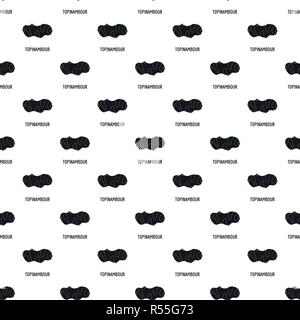 Topinambour pattern seamless vector repeat geometric for any web design Stock Vector