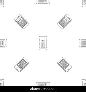 Expense report pattern seamless vector repeat geometric for any web design Stock Vector