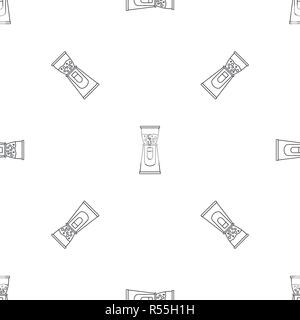 Electric coffee grinder pattern seamless vector repeat geometric for any web design Stock Vector