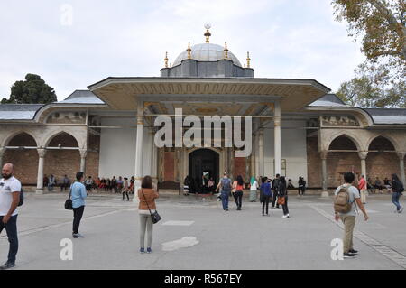 Topkapi Palace Museum and Hagia Irene Museum Stock Photo