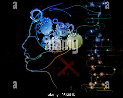 Way of Machine Consciousness Stock Photo