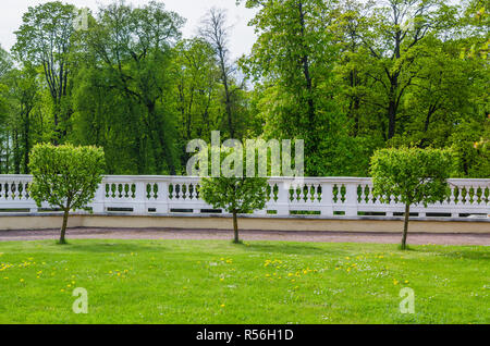 Picturesque Kadriorg park in spring time , Tallinn, Estonia Stock Photo