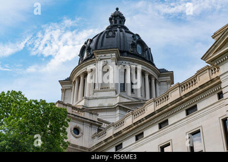 Dome of the South Dakota Capital Building in Pierre, SD