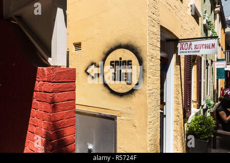 Spice Alley in Sydney Stock Photo