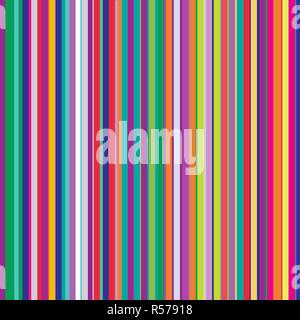 Abstract striped geometric multicolor seamless pattern background Stock Vector
