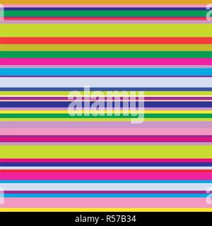 Abstract striped geometric multicolor seamless pattern background Stock Vector