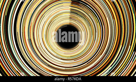 Abstract background with spiral tunel Stock Photo