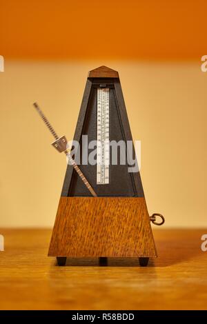 Old Classic Metronome Stock Photo