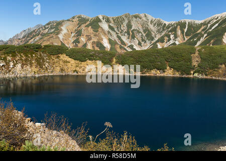 Mikuri Pond in Tateyama of Japan Stock Photo