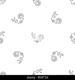 Smart hot control pattern seamless vector repeat geometric for any web design Stock Vector