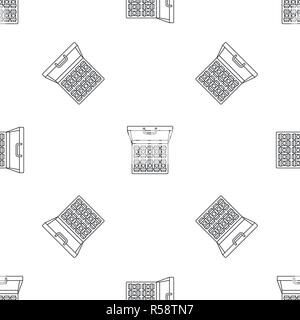 Bribery money case pattern seamless vector repeat geometric for any web design Stock Vector