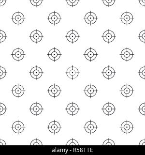 Shooting pattern seamless vector repeat geometric for any web design Stock Vector