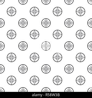 Center target pattern seamless vector repeat geometric for any web design Stock Vector