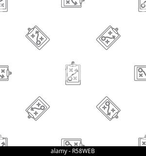 Decision strategy pattern seamless vector repeat geometric for any web design Stock Vector