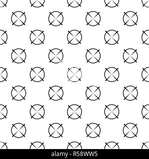 Military radar pattern seamless vector repeat geometric for any web design Stock Vector