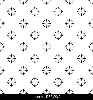 Optical radar pattern seamless vector repeat geometric for any web design Stock Vector