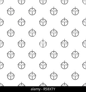 Police radar pattern seamless vector repeat geometric for any web design Stock Vector