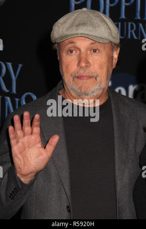 Hollywood, California, USA. 29th November, 2018. Billy Crystal  11/29/2018 The World Premiere of 'Mary Poppins Returns' held at The Dolby Theatre in Los Angeles, CA Photo by Izumi Hasegawa / HollywoodNewsWire.co Credit: Hollywood News Wire Inc./Alamy Live News Stock Photo